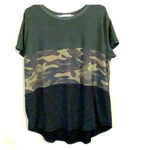 Camo tee